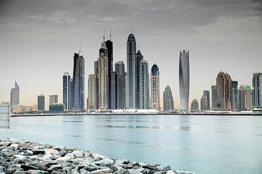 Dubai Marina Photograph by Yasir Nisar