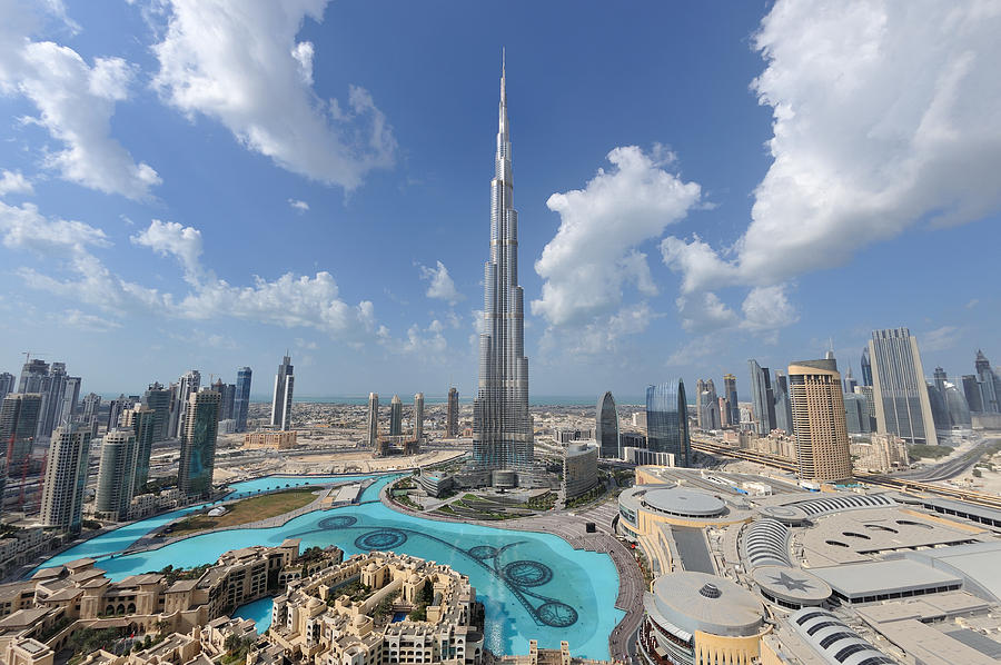 Dubai Mega City Photograph by Dblight