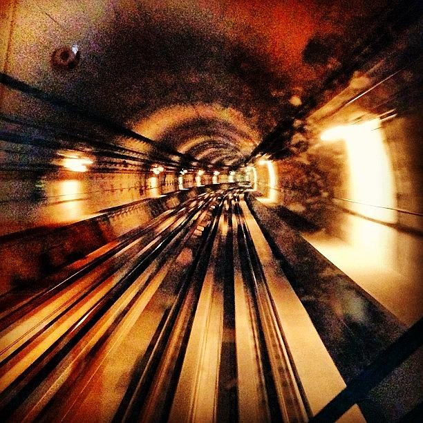 Dubai Metro underground Photograph by Pulkit Sangal