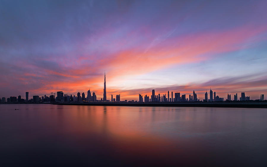 Dubai Panorama Photograph by Siqui Sanchez