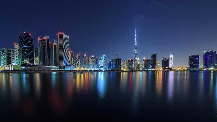 Dubai Skyline Photograph by Daniel Osterkamp