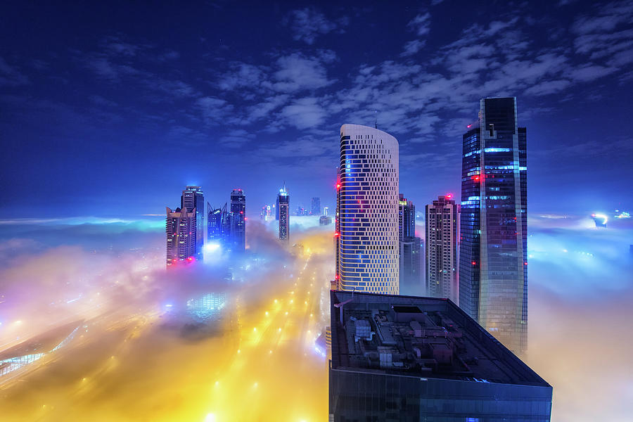 Dubai Skyline Photograph by Harith Samarawickrama