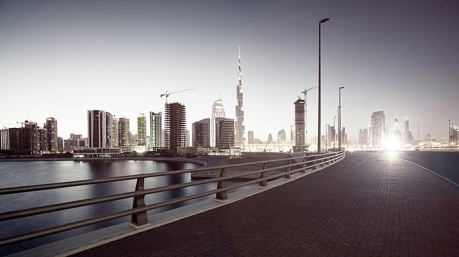 Dubai Skyline Photograph by Spreephoto.de