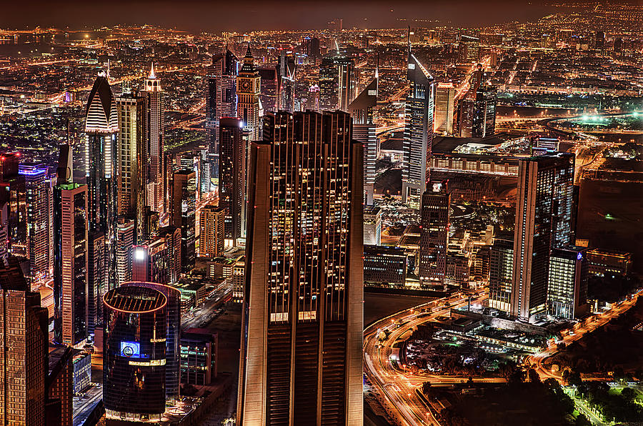 Dubai Skylines Photograph by Najib Nasreddine