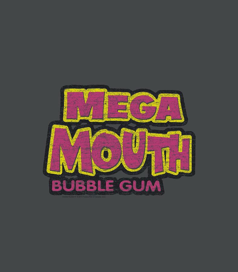 Candy Digital Art - Dubble Bubble - Mega Mouth by Brand A