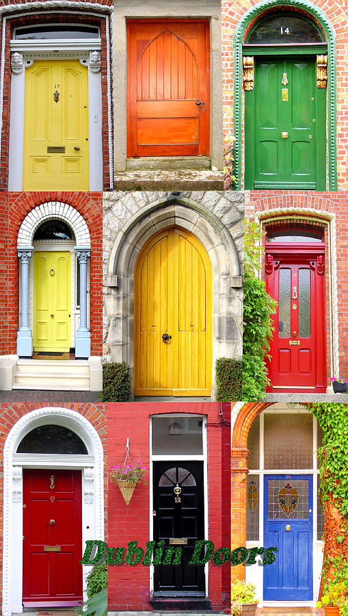 Dublin Doors Photograph by Kathleen Horner