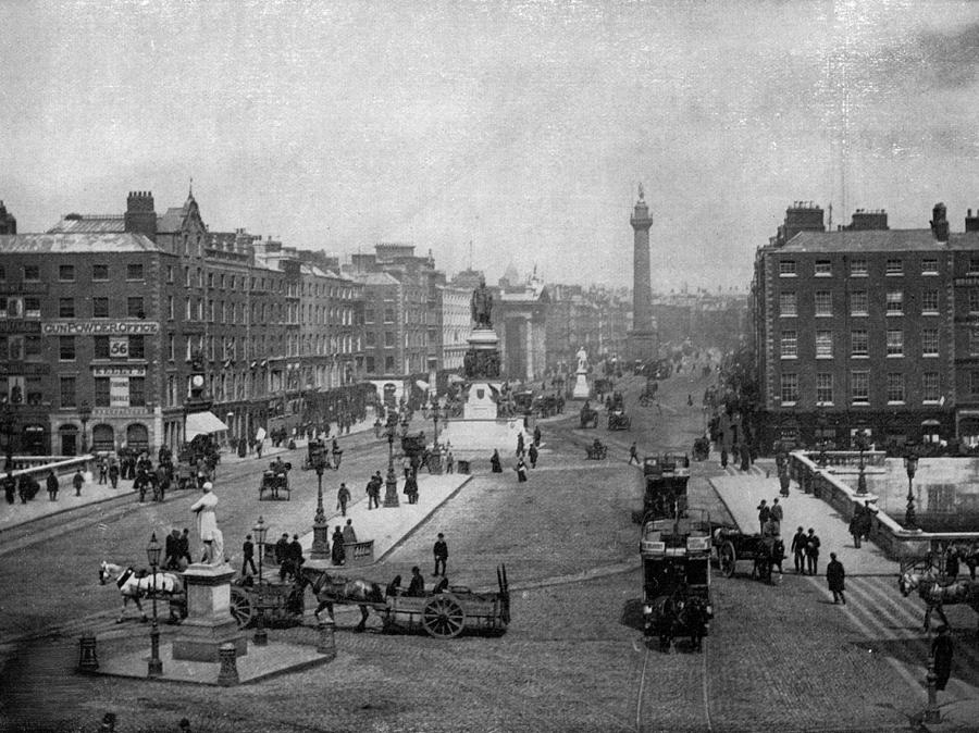 Dublin Ireland 1890 Photo Photograph By Antique Engravings Pixels