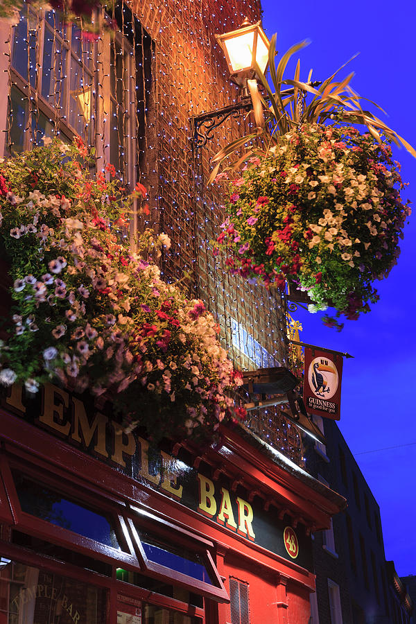  Dublin Ireland Temple Bar Area  Photograph by Tom Norring