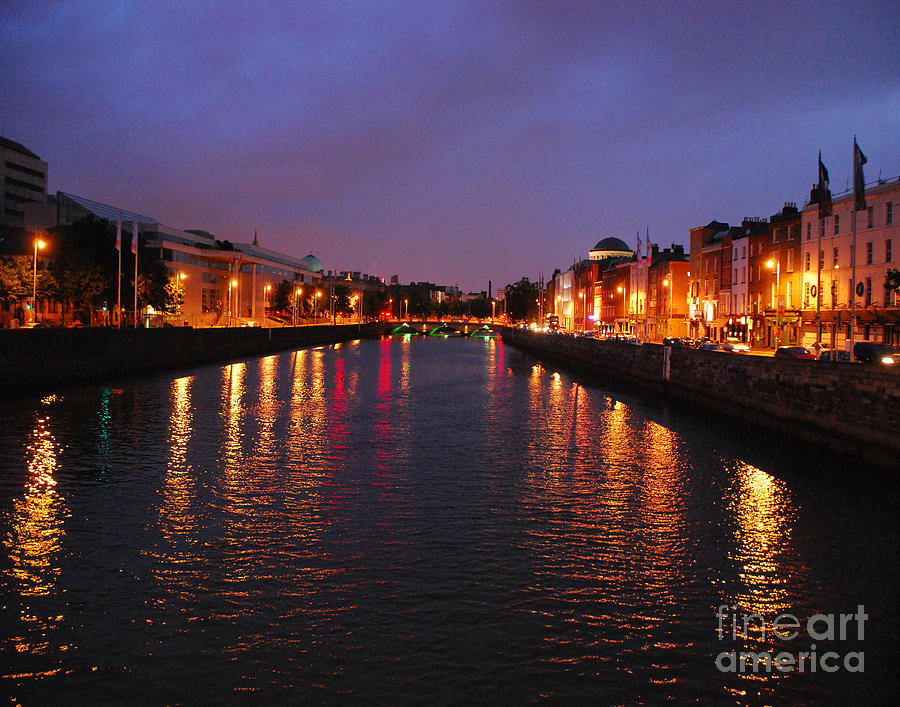 Dublin Nights Photograph by Mary Carol Story