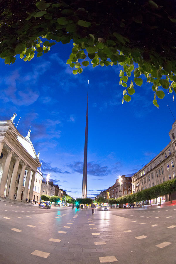 Dublin Spire Oconnell Street Ireland Photograph By Alex Art