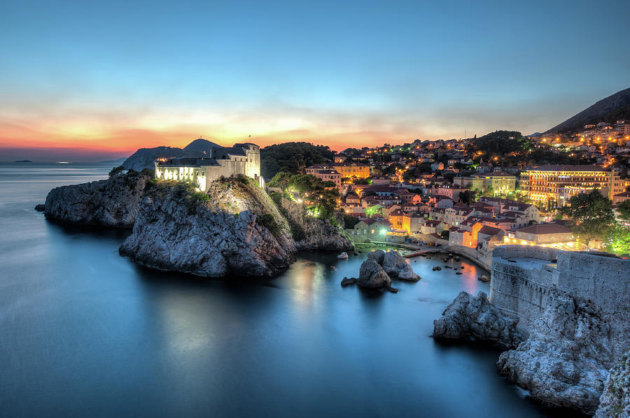 Dubrovnik Sunset, Croatia Photograph by Vulture Labs
