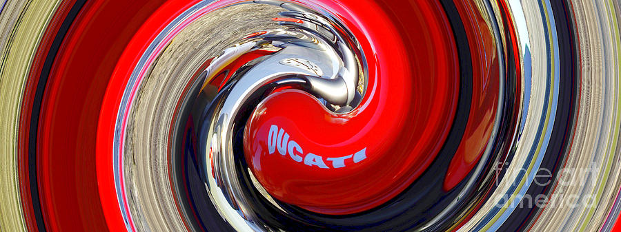 Abstract Photograph - Ducati 1098 Twist by Malcolm Suttle