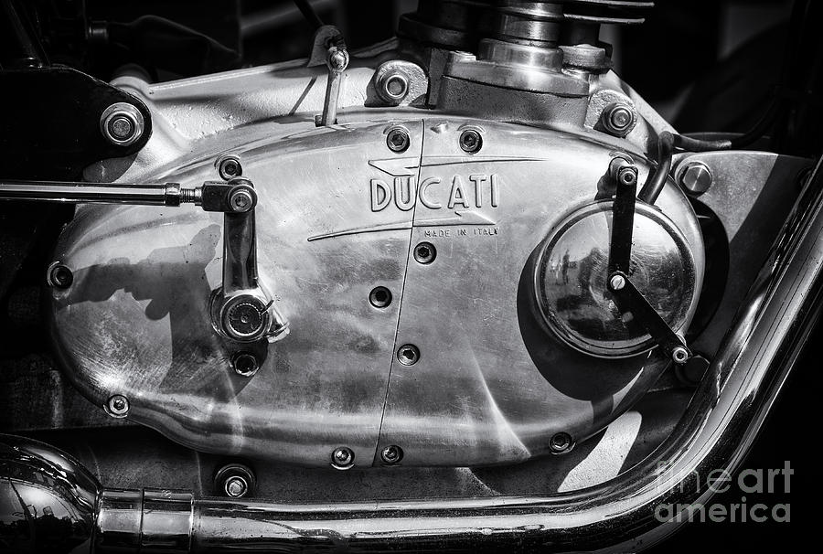 Ducati Desmo Engine Casing  Photograph by Tim Gainey