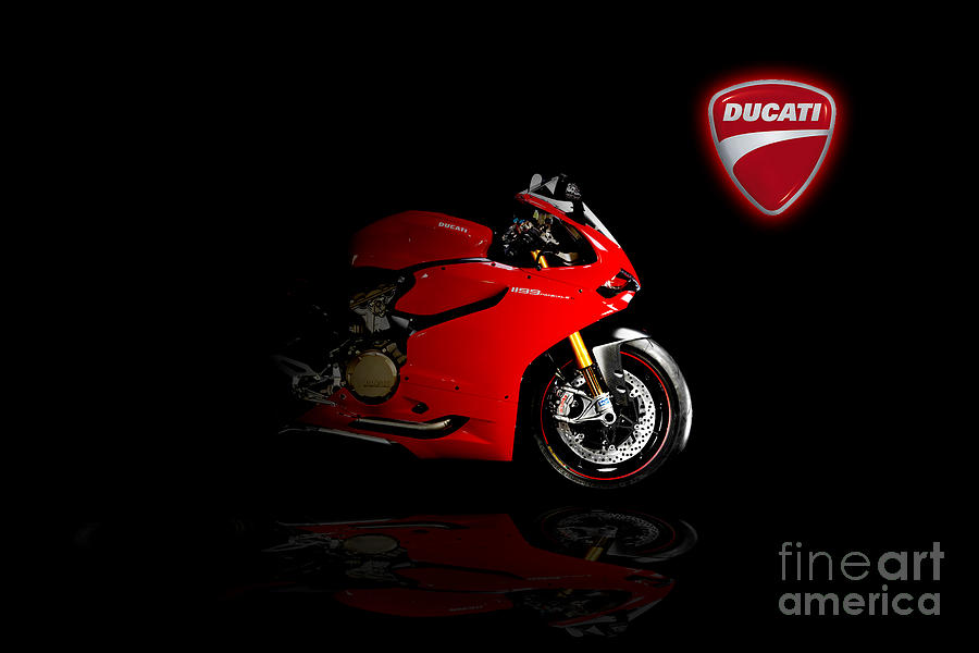 Ducati Panigale Digital Art by Airpower Art