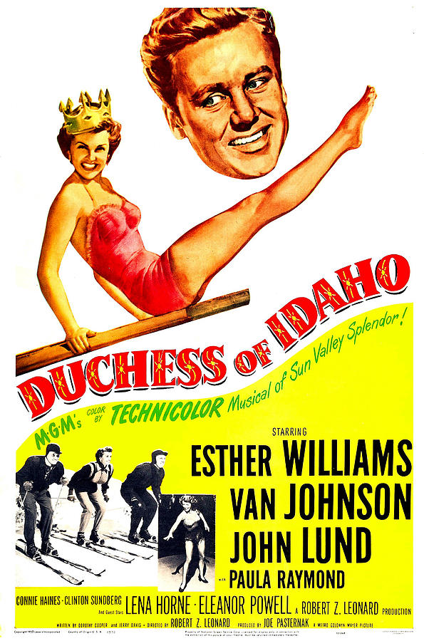 Movie Photograph - Duchess Of Idaho, Us Poster, Top by Everett