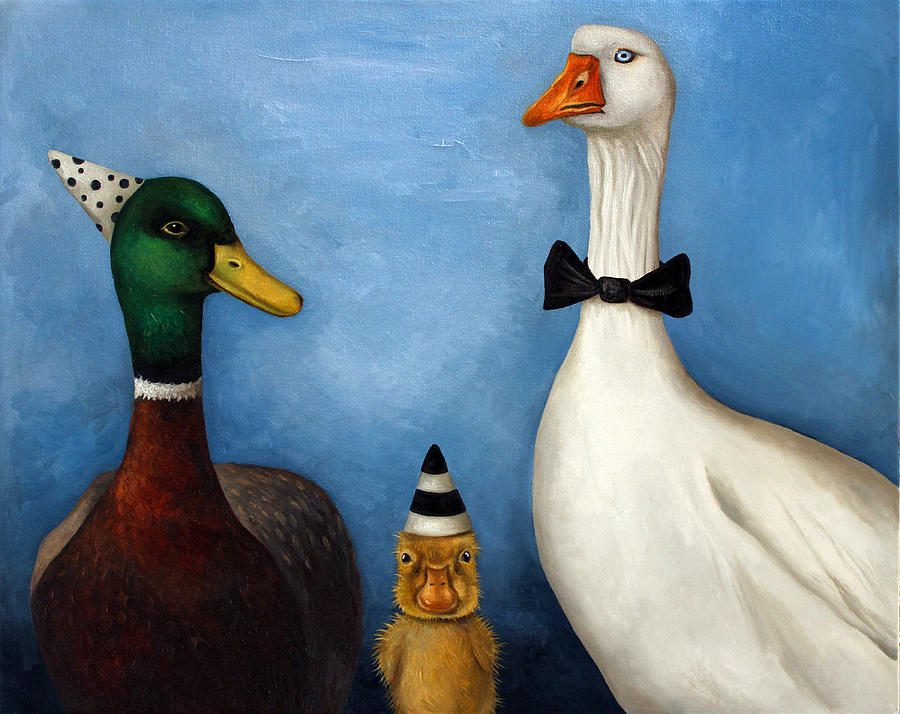Duck Duck Goose Painting by Leah Saulnier The Painting Maniac