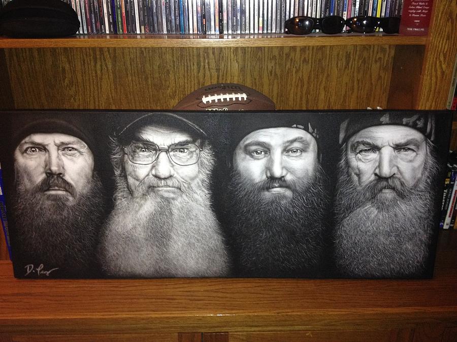 Duck Dynasty Painting by Dan Troyer