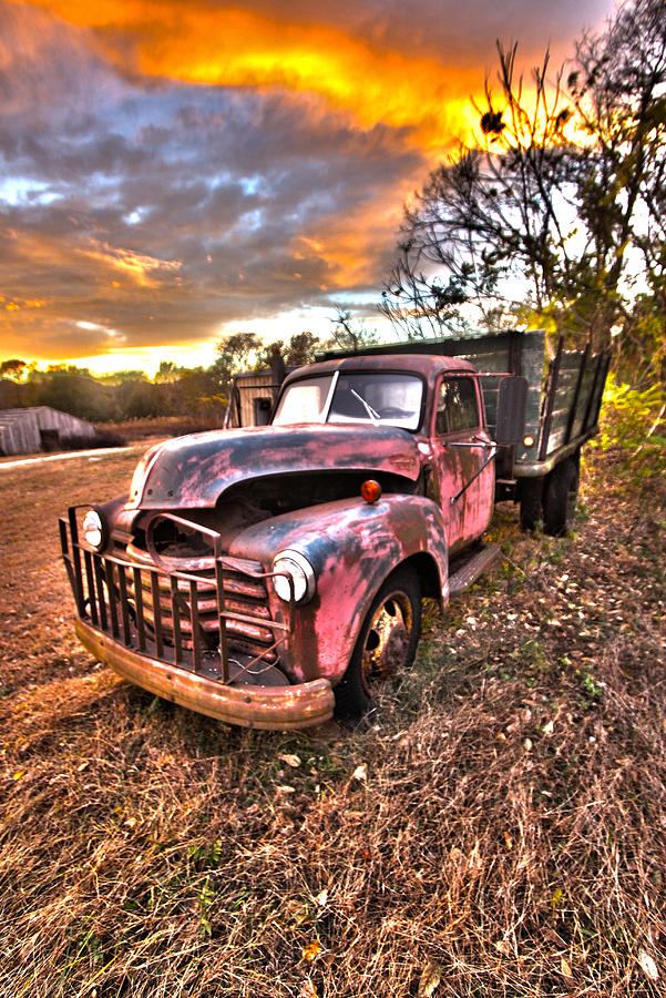 Duck Farm Work Truck Photograph by Robert Seifert