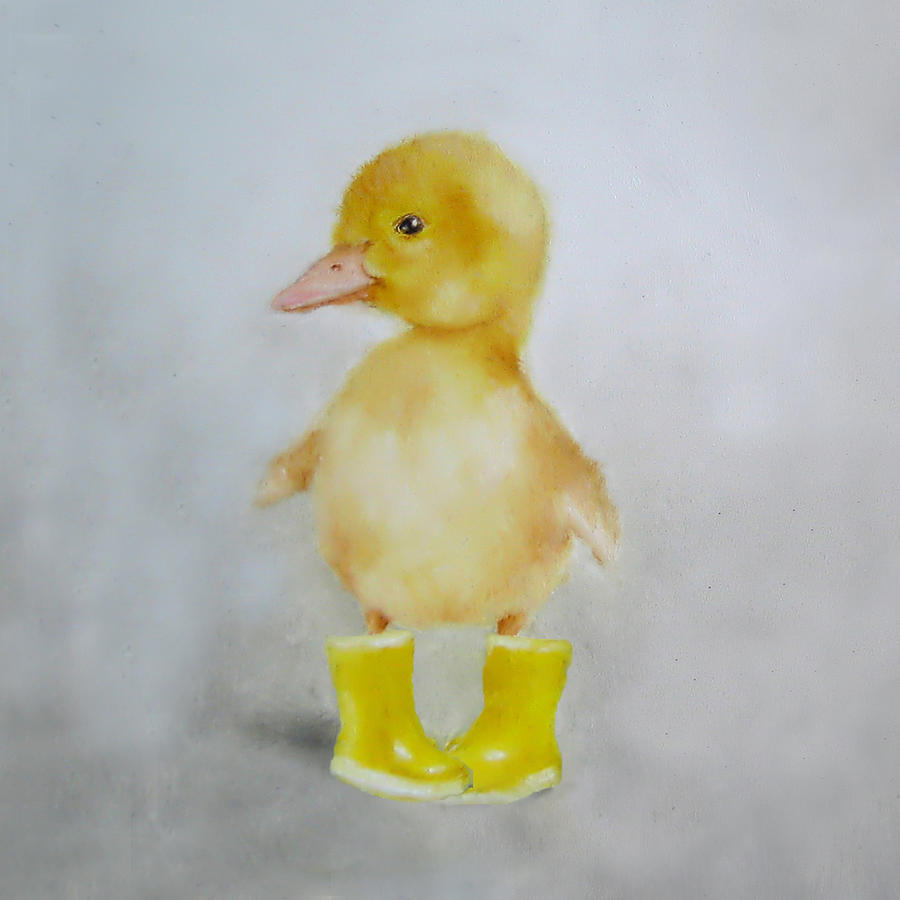 Duck Nursery Art Painting By Junko Van Norman   Duck Nursery Art Junko Van Norman 