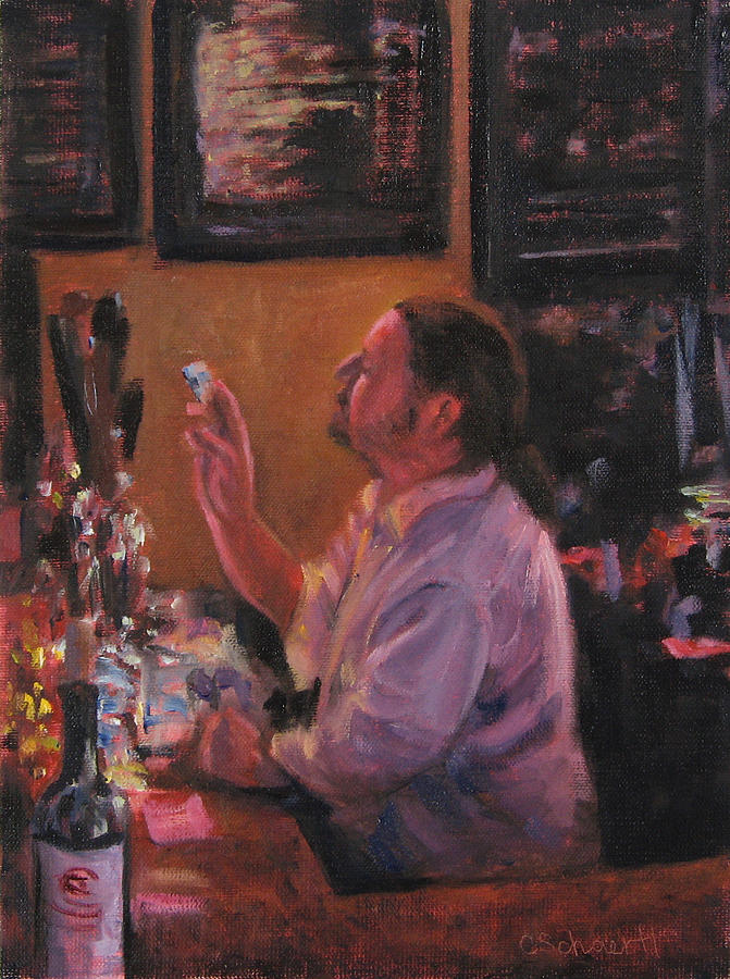 Dude Painting by Connie Schaertl