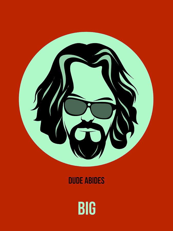 Actor Digital Art - Dude Poster 2 by Naxart Studio