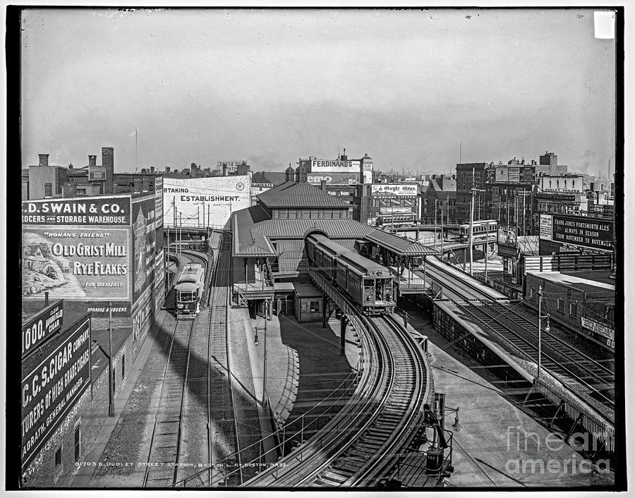 Dudley St Station Photograph by Russell Brown