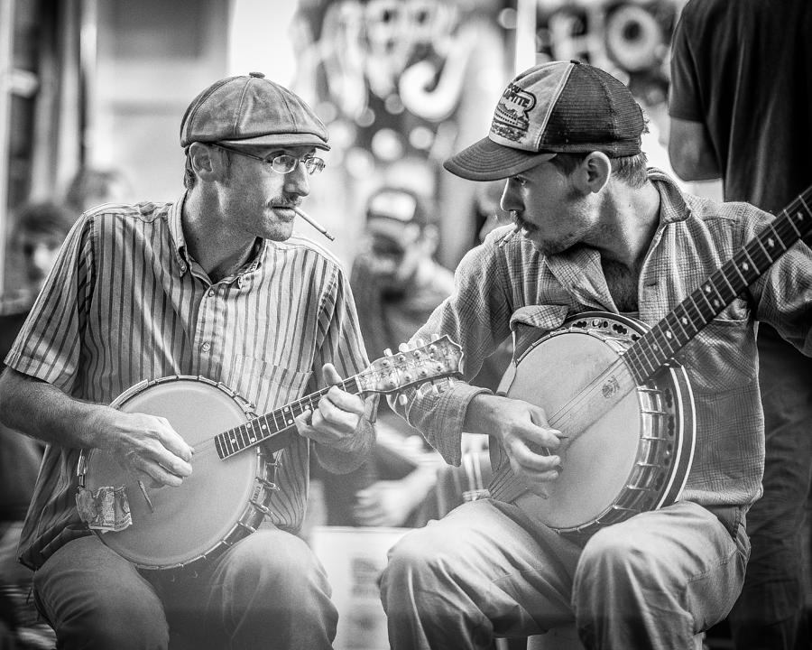 Dueling Banjos Photograph by David Downs