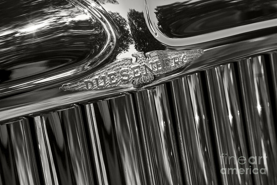 Duesenberg Grill Photograph by Dennis Hedberg