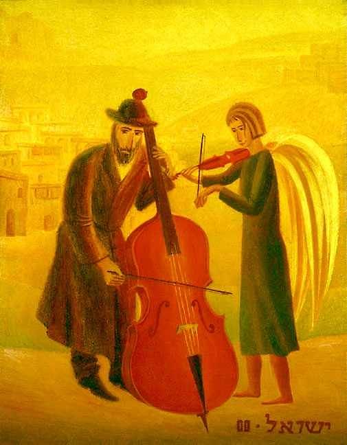Duet Painting by Israel Tsvaygenbaum