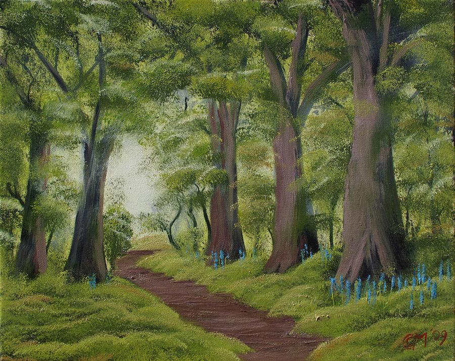 Duff House Walk Painting by Charles and Melisa Morrison