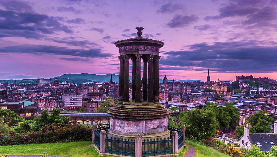 Dugald Stewart Monument, Edinburgh Photograph by Steven Mccaig