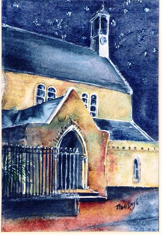 Duiske Abbey Ireland    Painting by Trudi Doyle