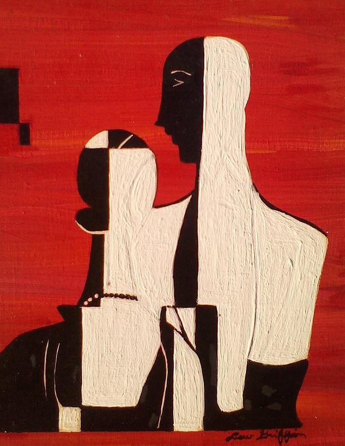 Abstract Painting - Duke and Duchess by Lew Griffin
