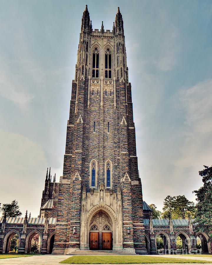 Durham Photograph - Duke Chapel by Kadwell Enz
