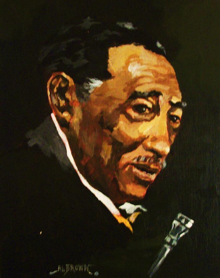 Duke Ellington Painting by Al Brown