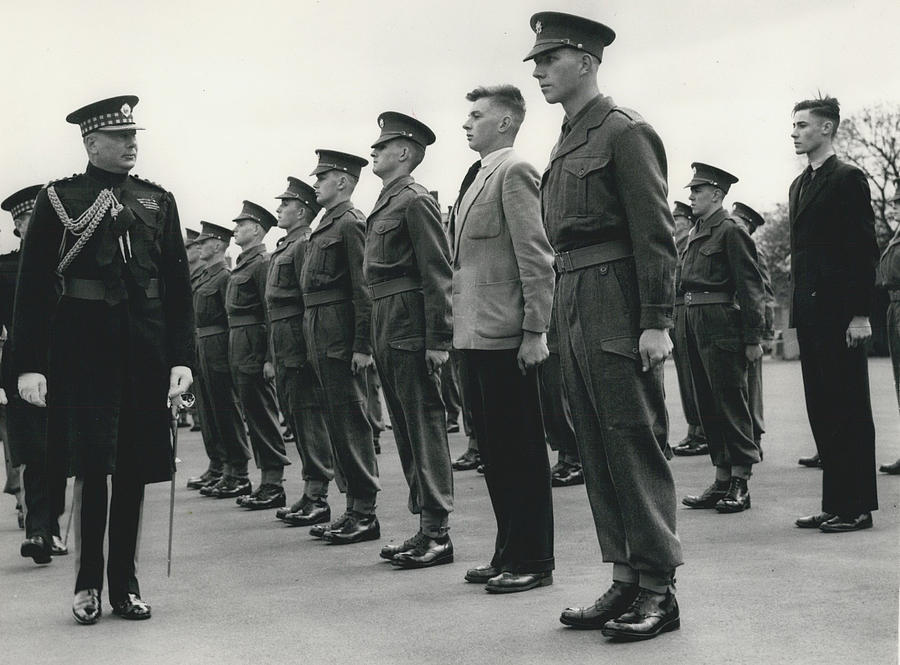 Duke Of Gloucester Inspects Guards Photograph by Retro Images Archive