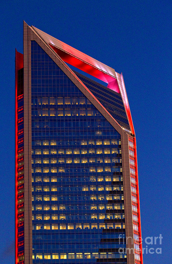 Duke Tower at dusk Photograph by Patrick Schneider - Fine Art America