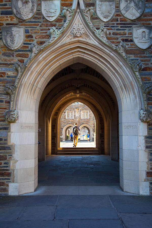 Duke University Arches Photograph by Melinda Fawver