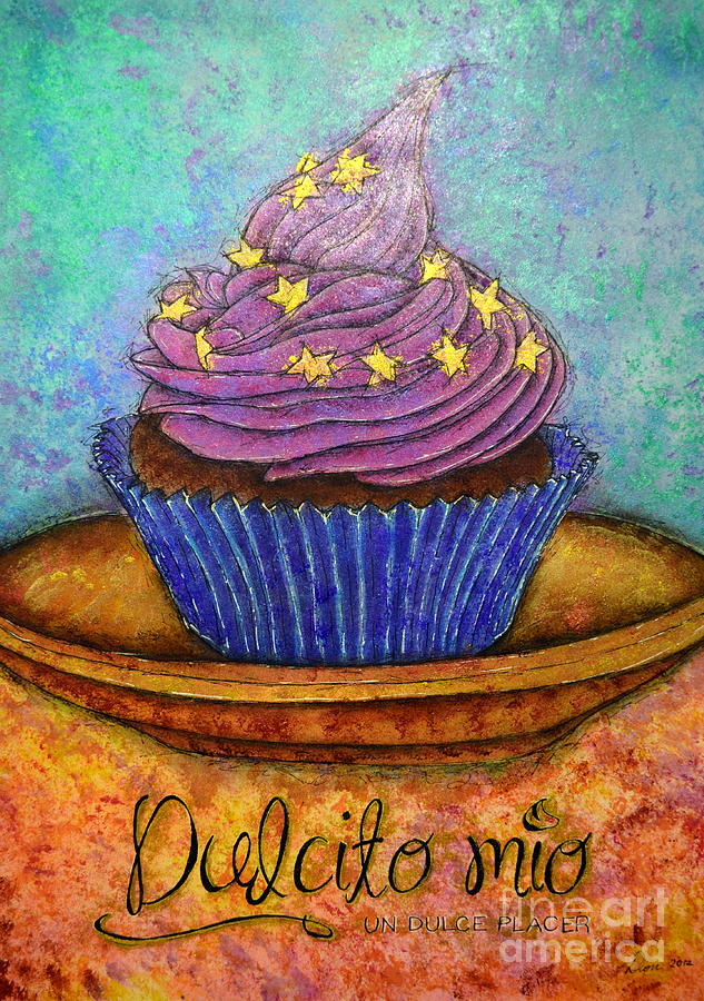 Cake Painting - Dulcito Mio by Dion Dior