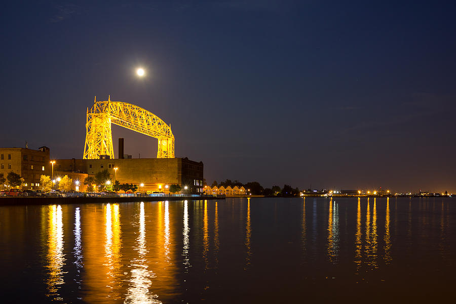 Duluth Aerial Lift Bridge Photograph by Penny Meyers