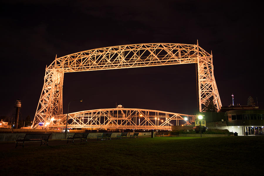 Duluth Aerial Lift Bridge Photograph by Shane Mossman