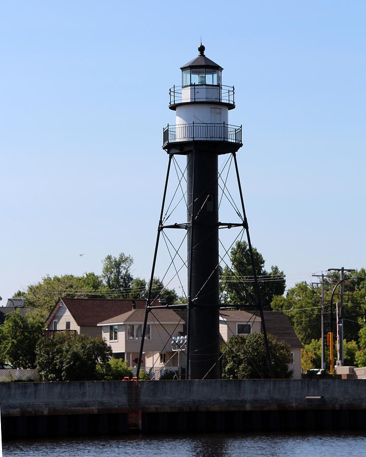 Duluth Harbor South Breakwater Inner Lighthouse Photograph by George Jones