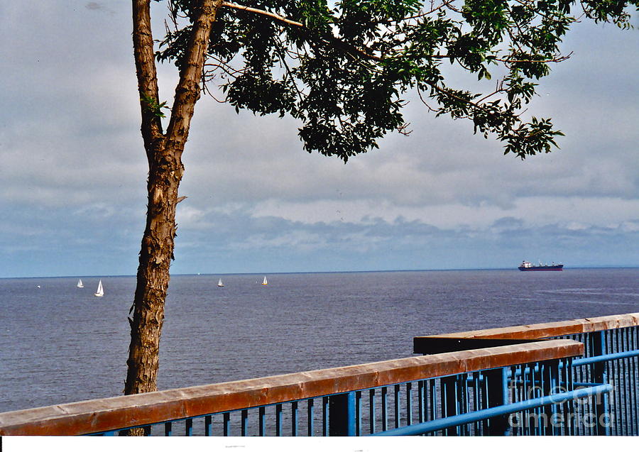 Duluth Harbor View Photograph by Barbara Plattenburg