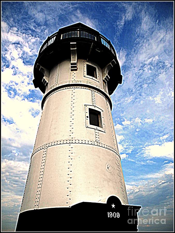 Duluth Lighthouse 1909 Photograph by Beth Ferris Sale