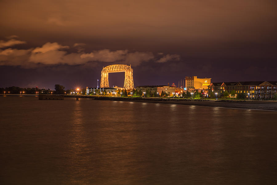 Landscape Photograph - Duluth Lights by Shane Mossman Landscape Photograph - Duluth Lights by Shane Mossman