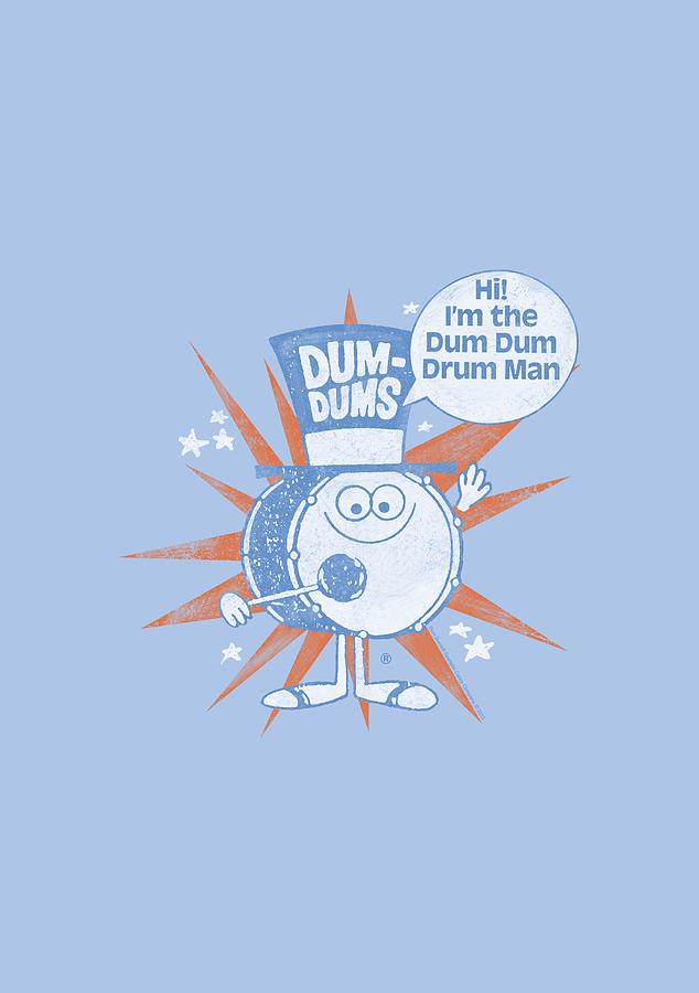 Candy Digital Art - Dum Dums - Drum Man by Brand A