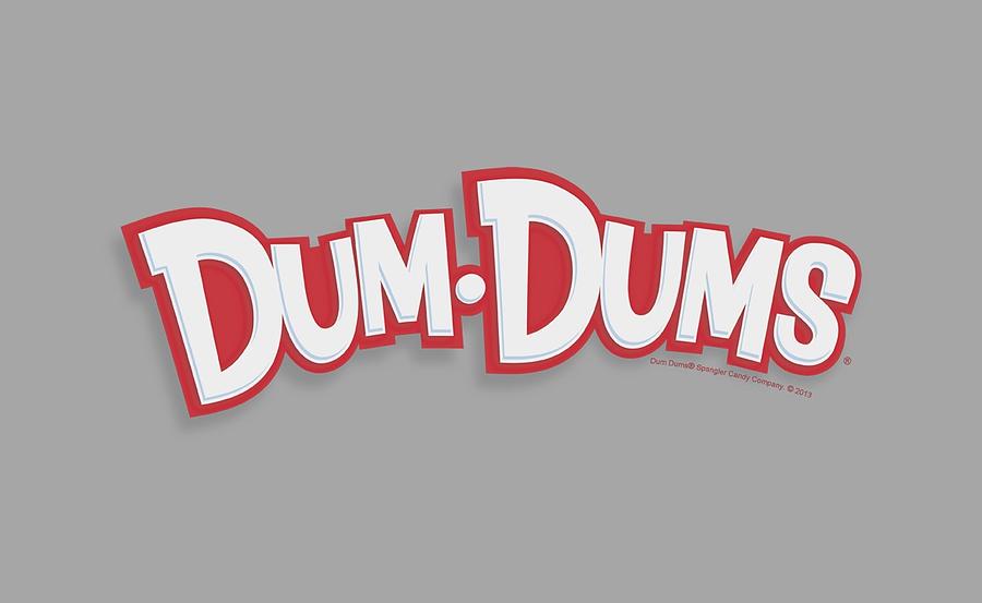 Dum Dums - Logo Digital Art by Brand A - Pixels