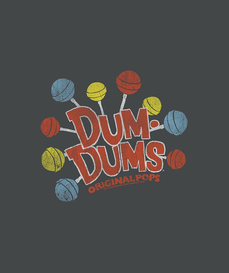 Candy Digital Art - Dum Dums - Original Pops by Brand A