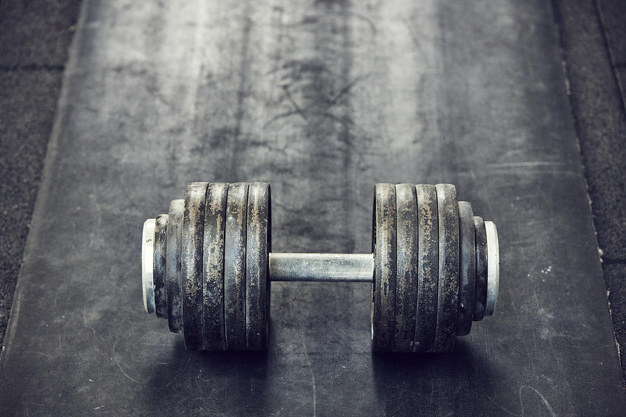 Dumbbell Photograph by Johner Images
