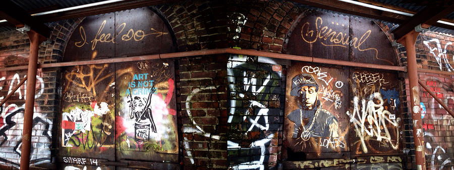 Talib Kweli Photograph - Dumbo Graffiti by Natasha Marco